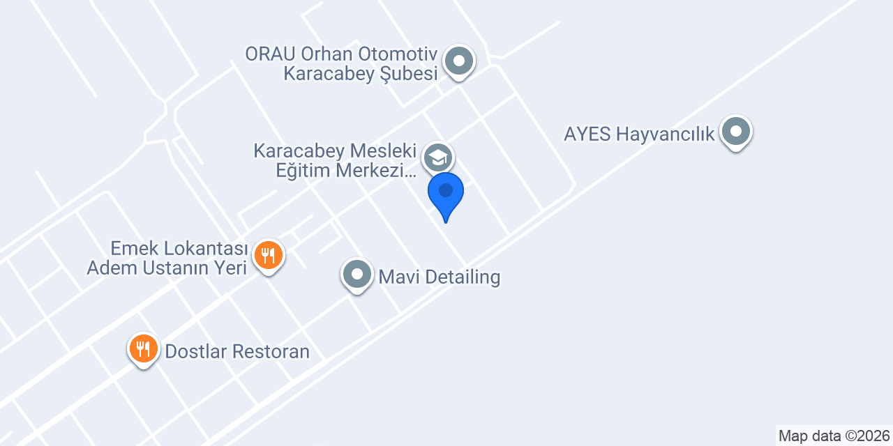 Bimek Endüstriyel Makine konumu