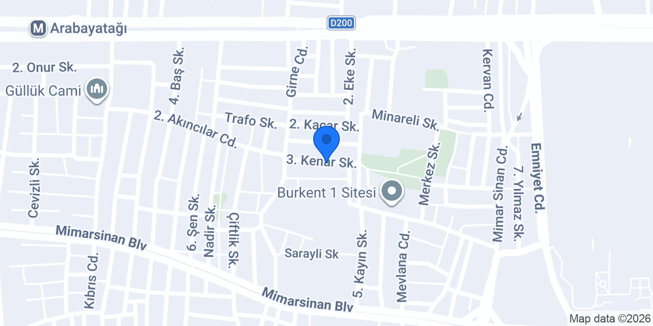 Koltuk Döşeme atölyesi Halit Başkurt konumu