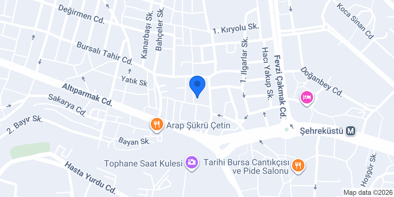 Şirin Masaj konumu