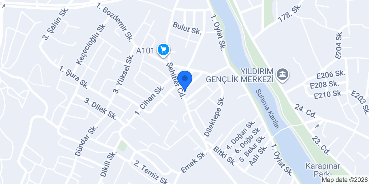 Deniz Butik konumu