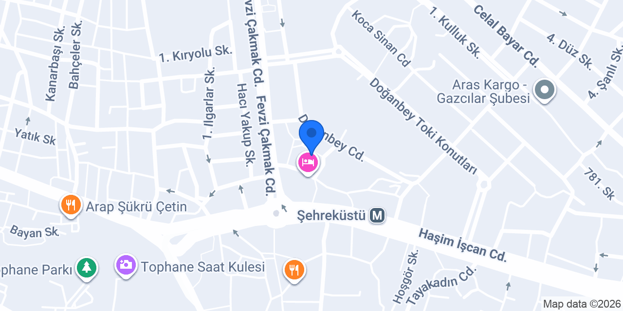 Dogru Terapi Merkezi konumu