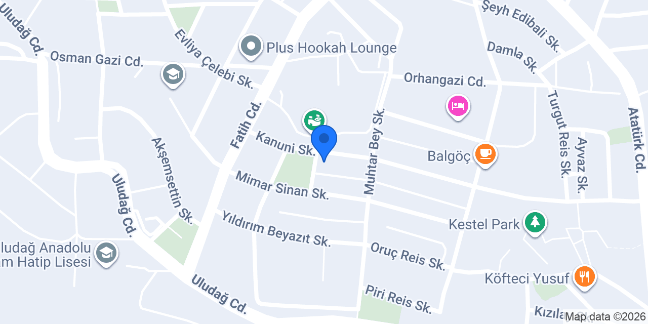 Diş Hekimi Güner Akar konumu