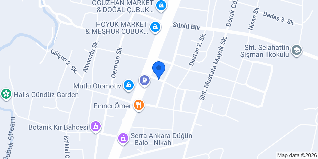 Long Yıldız Petrol konumu