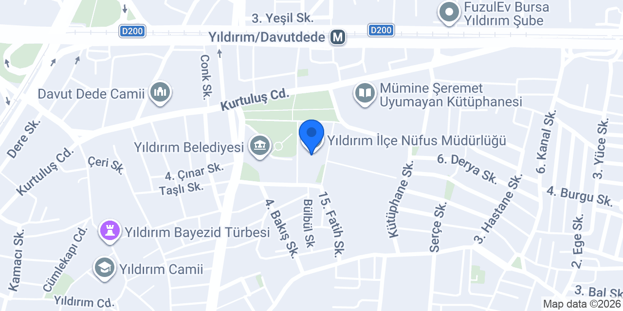 Zengi Trafik Müşavirliği konumu