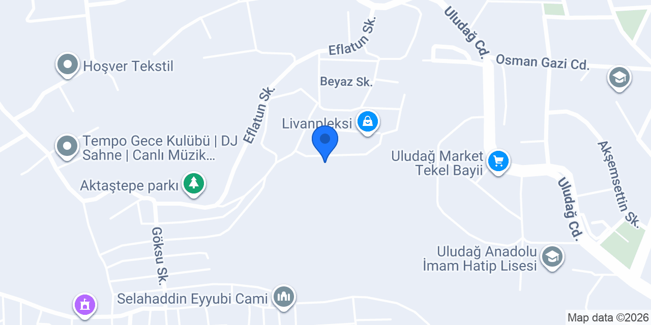 Adıgüzel Demir Çelik konumu