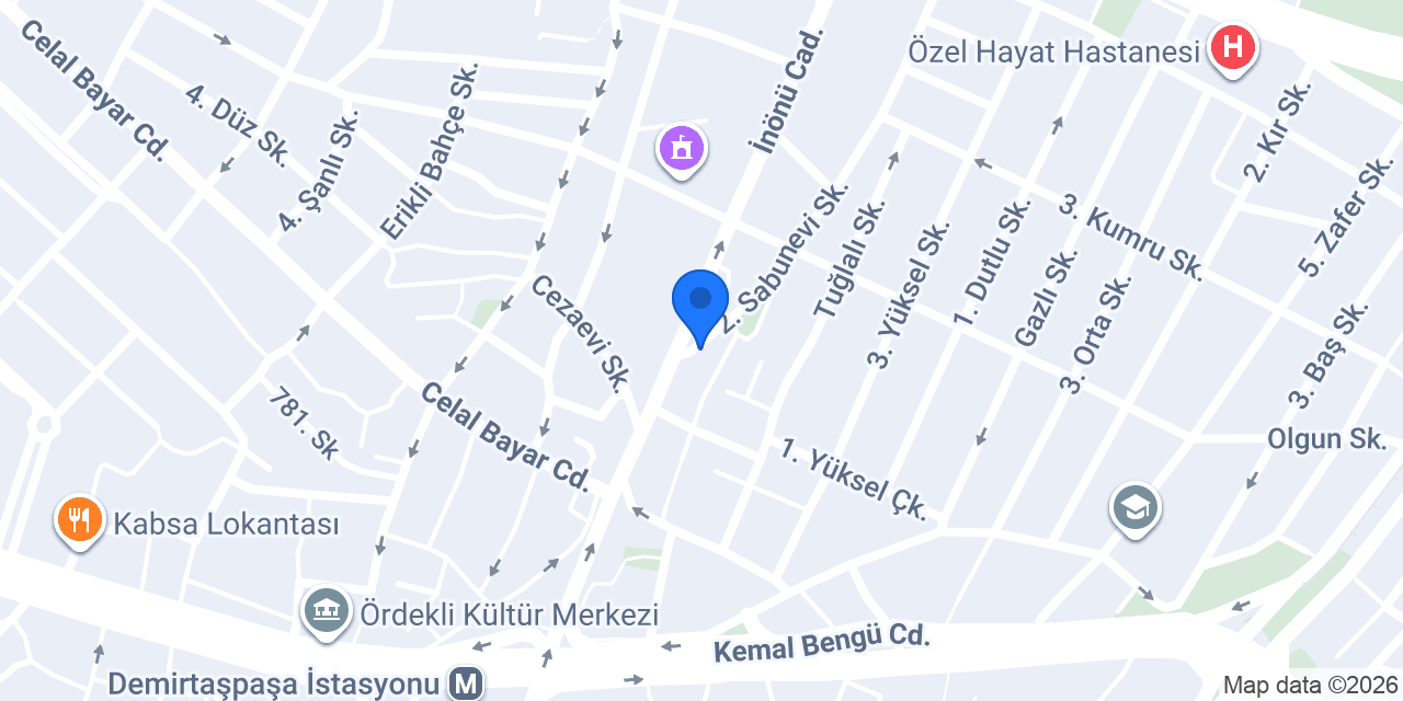Buluş Apart konumu