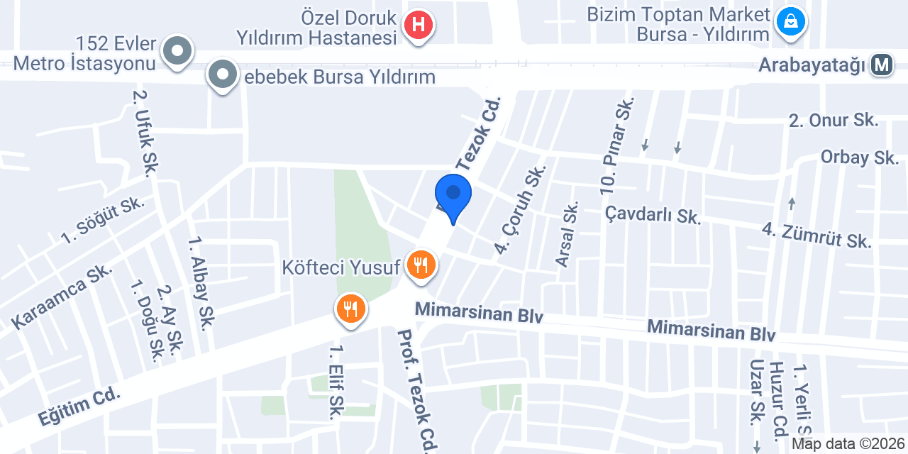 Şahinler Kuru Temizleme konumu