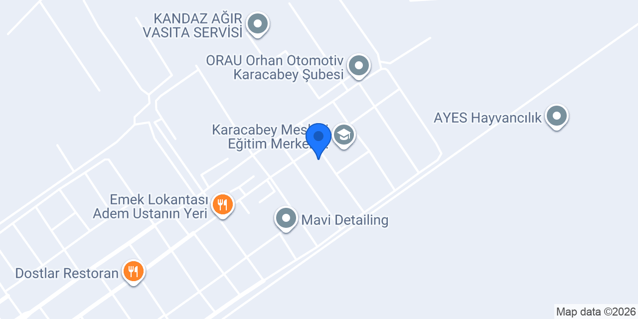 Taniyan Mob. (Ahşap) Dekorasyon konumu
