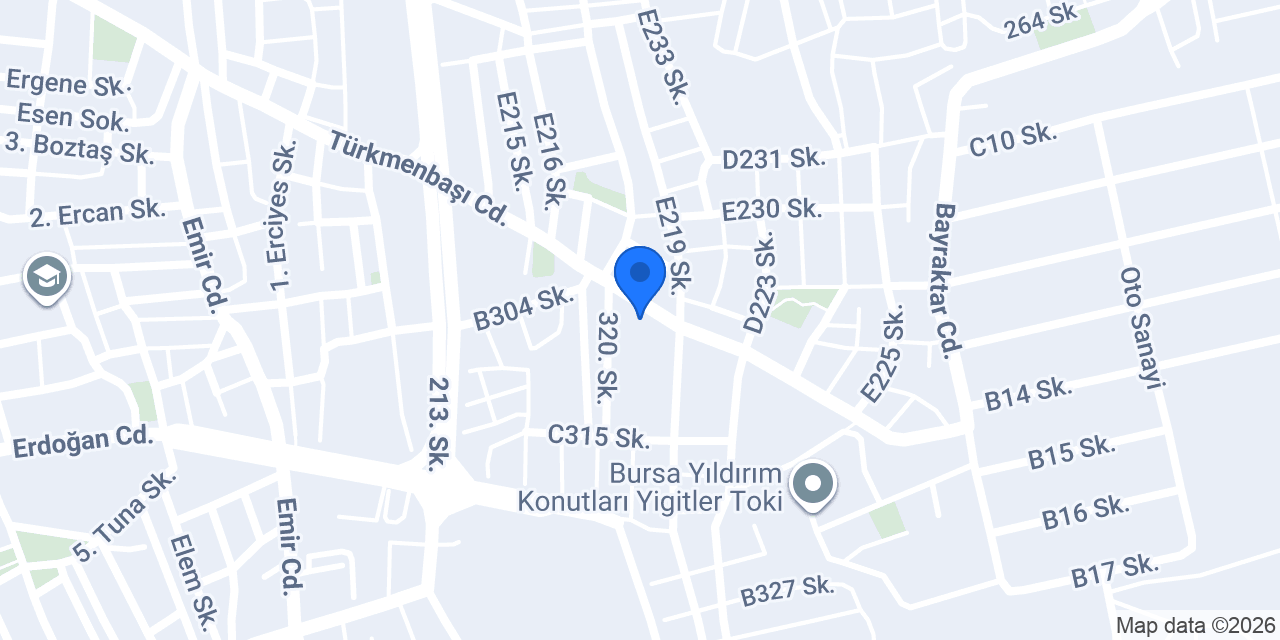 Avokado Dondurma konumu
