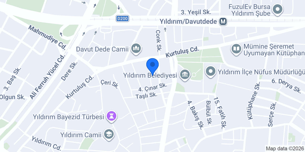 Kılıçoğlu Döşeme konumu