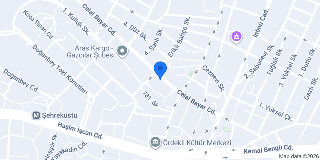 SAHA İÇ MİMARLIK LTD. ŞTİ. konumu