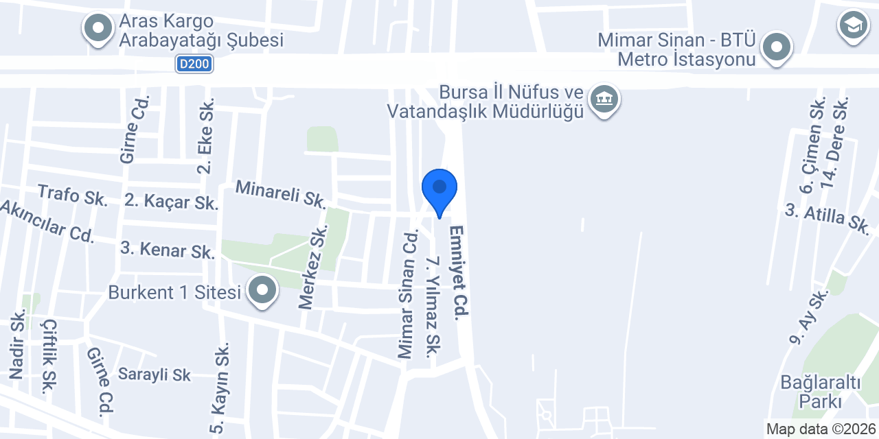 Urfa Köşk konumu