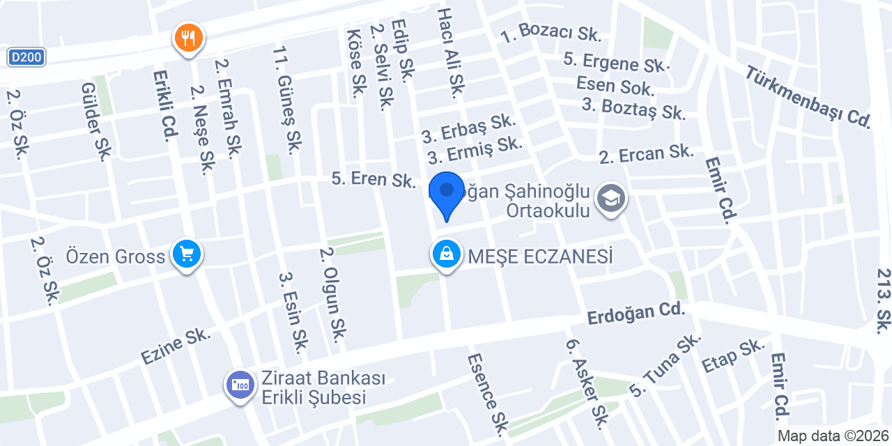 Dağüstü Eczanesi konumu
