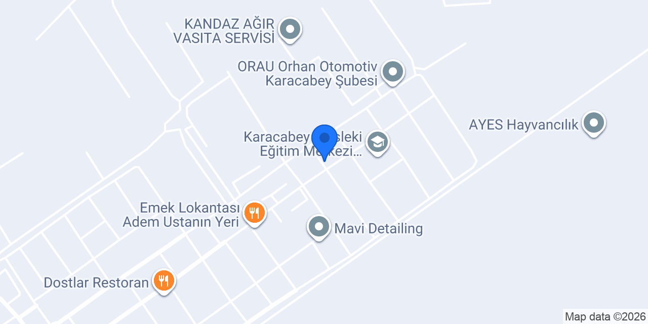 Karacabey Furkan Oto Kurtarma konumu
