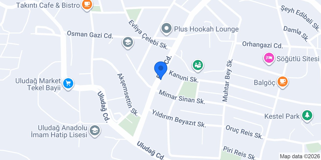 Diş Hekimi İpek Vatansever Demirbağ konumu