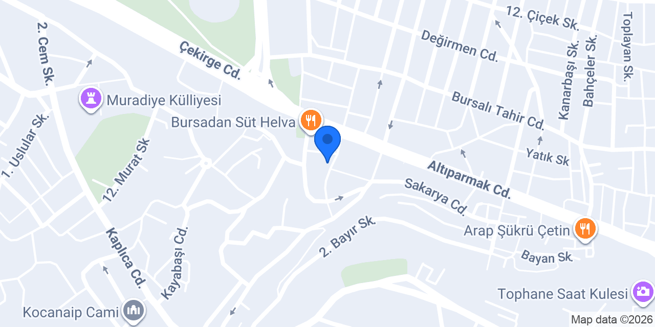 Has Erkek Kuaförü konumu