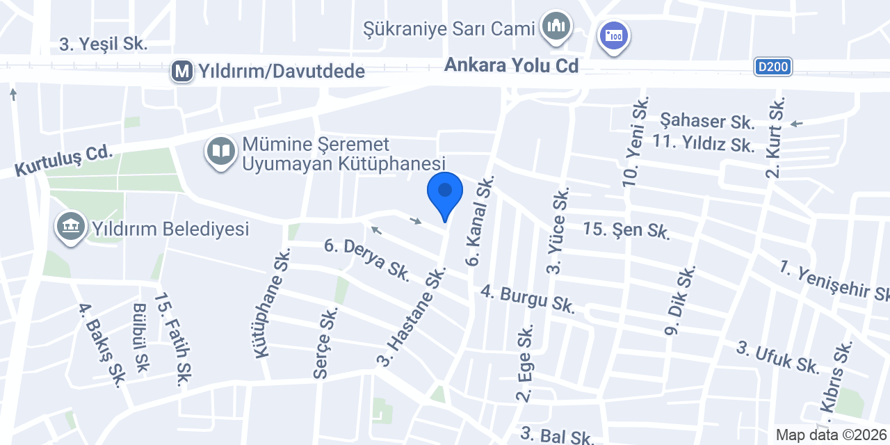 Yıldırım Eczanesi konumu