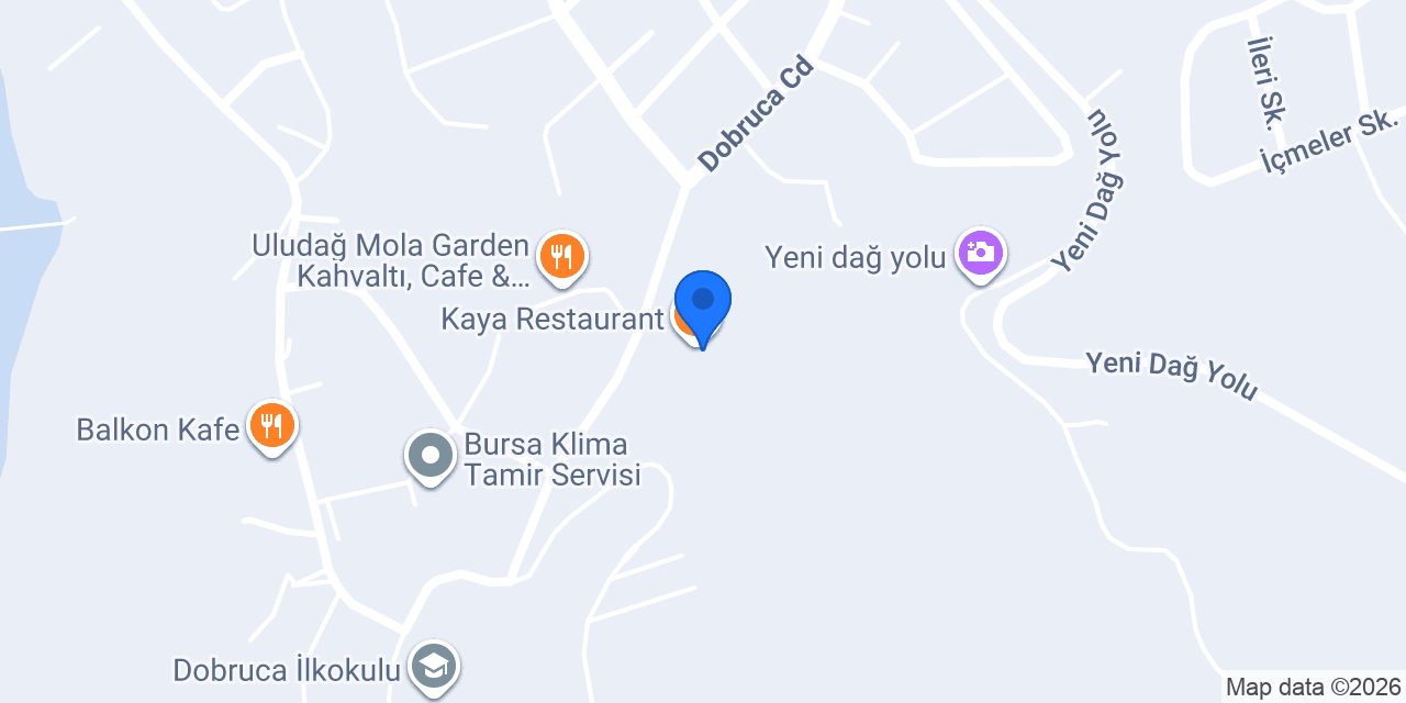 Kaya Restaurant konumu