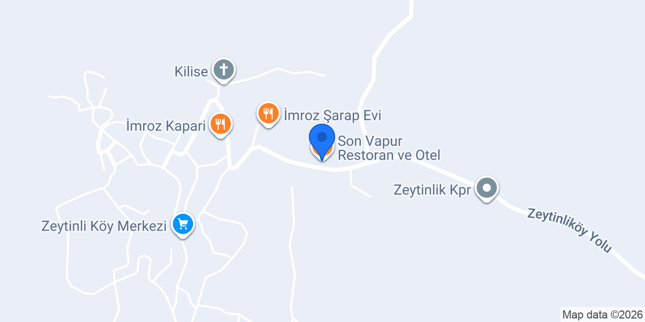 Son Vapur Restoran ve Otel konumu