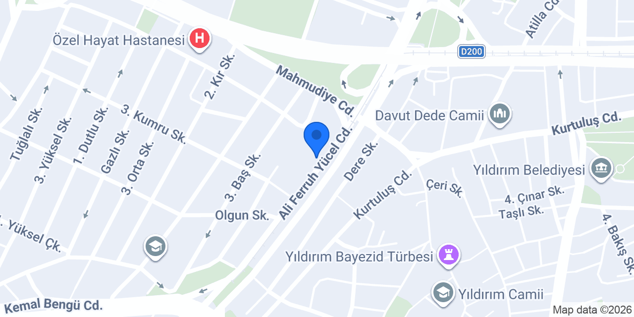 Ah-te Turizm Seyahat Acentesi konumu