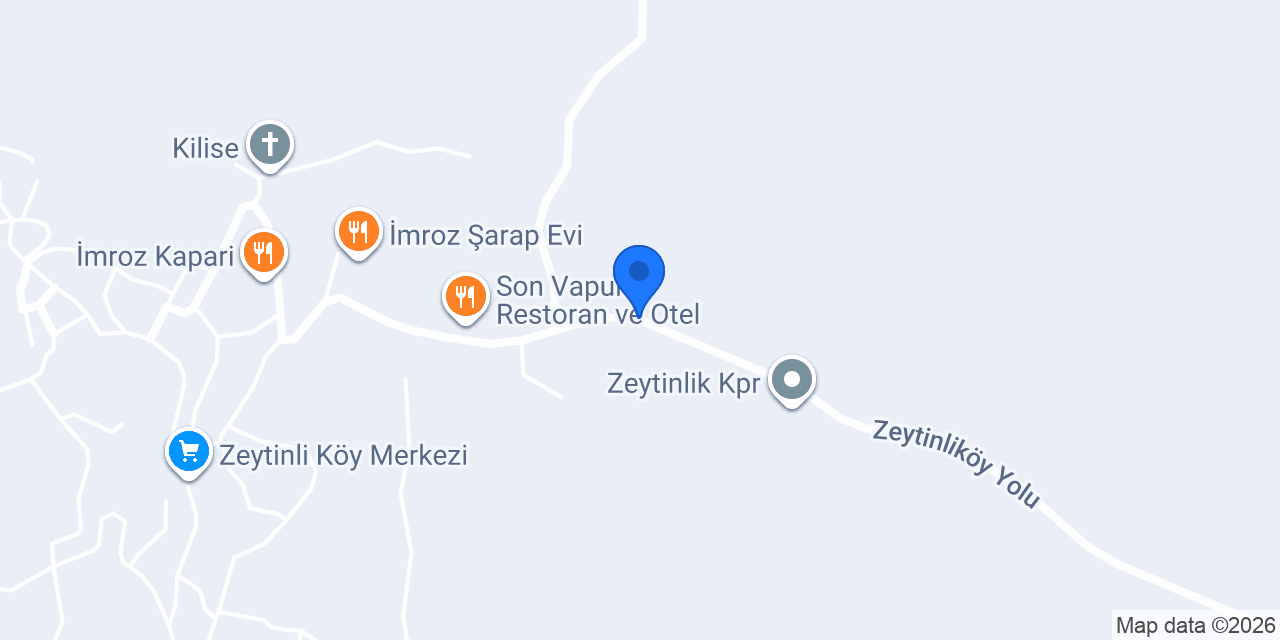Yeşil Ev Butik Otel & Kafe Gökçeada konumu