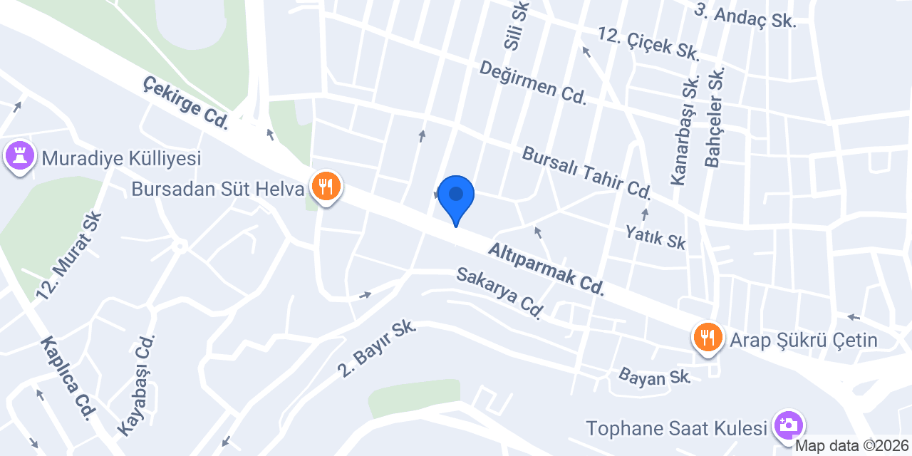 Hobi Altıparmak Paket Büfe konumu