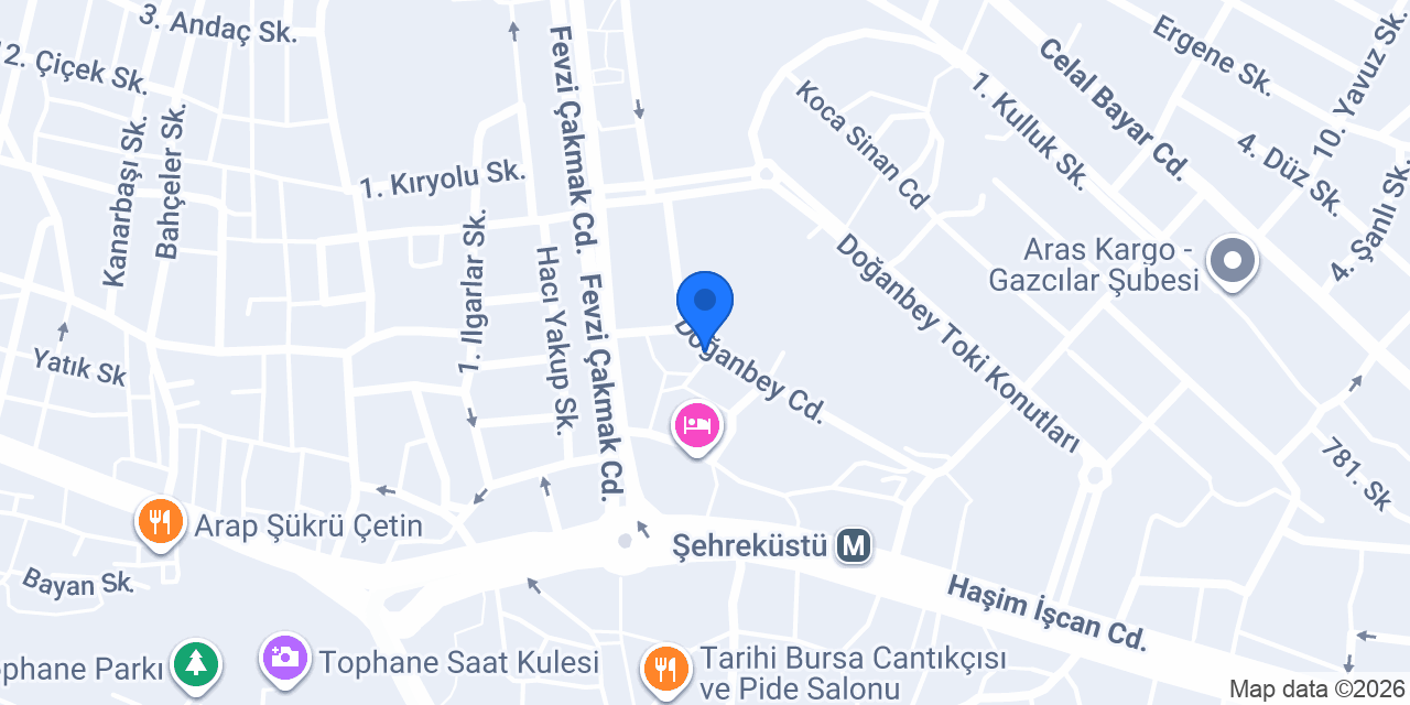 YETİK ELEKTİRKÇİ konumu