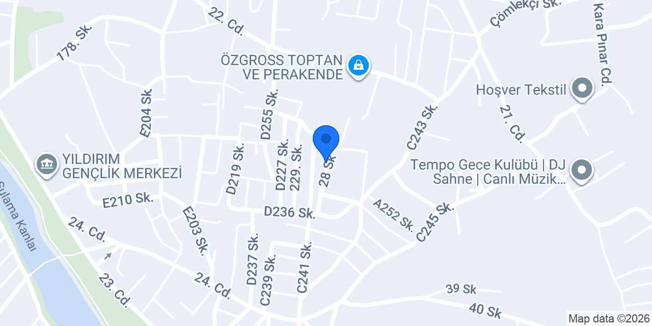 ÜçKoç Hirdavat Yapi mlz konumu