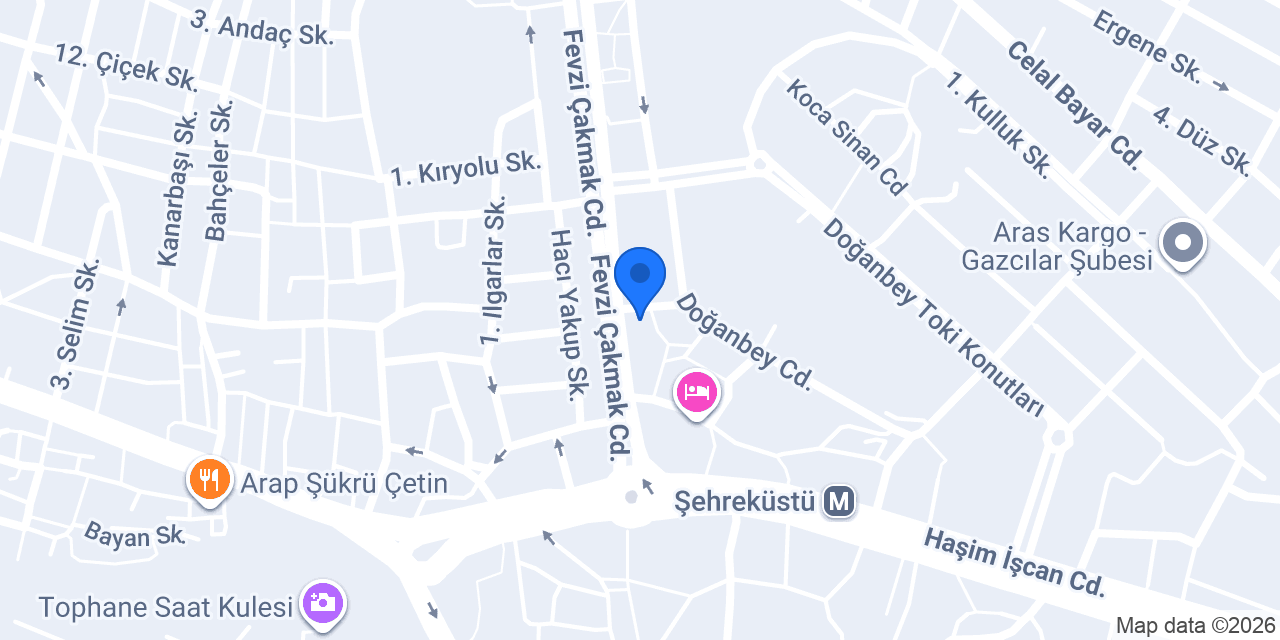 TEMELLİ SRC VE PSİKOTEKNİK MERKEZİ konumu