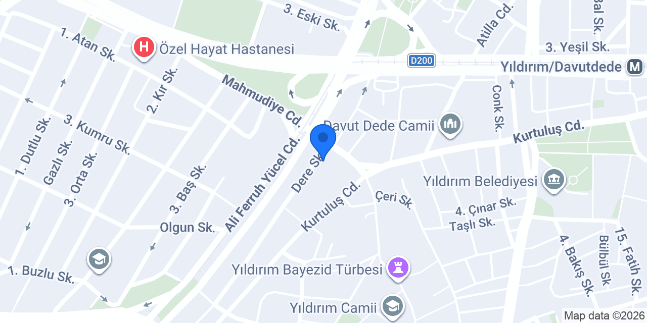 Yıldırım Garaj 65 konumu