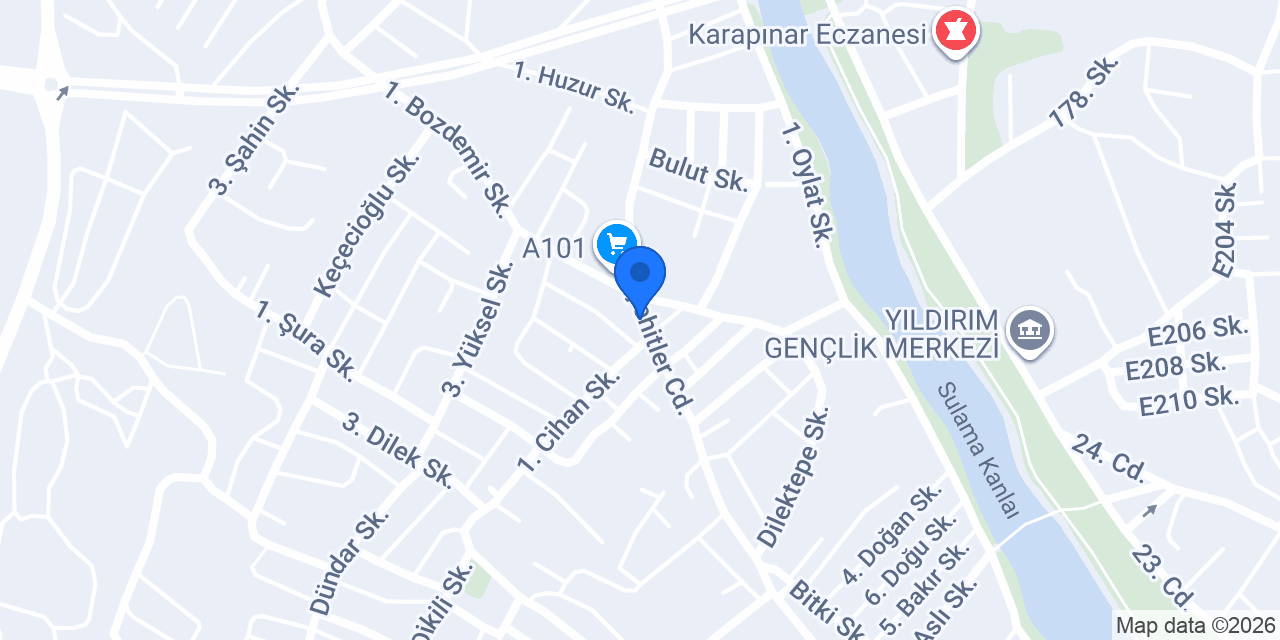 ALPER ARSLAN SAÇ TASARIM konumu