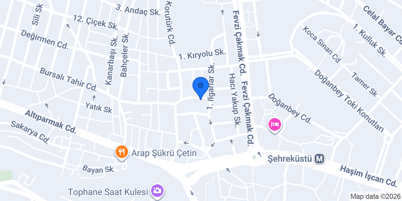 Baltaş Ticaret konumu