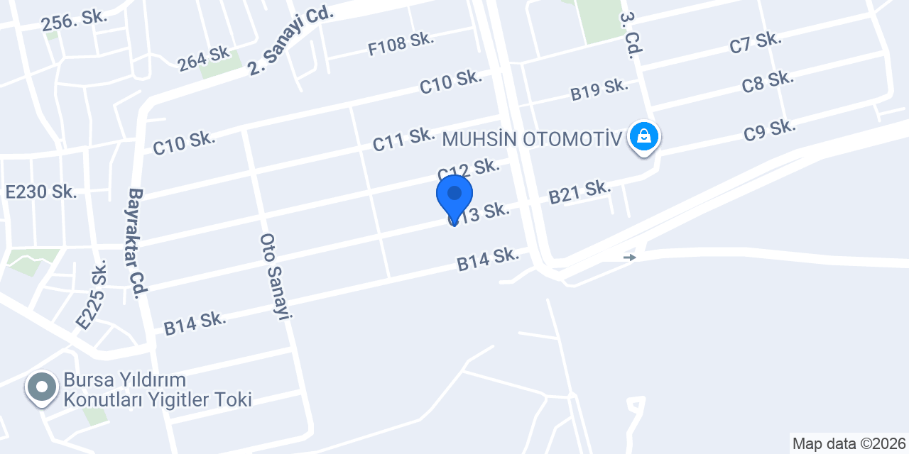 Koç Otomotiv konumu