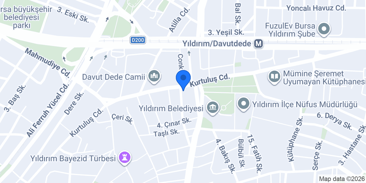 Yıldırım Çorbacısı konumu