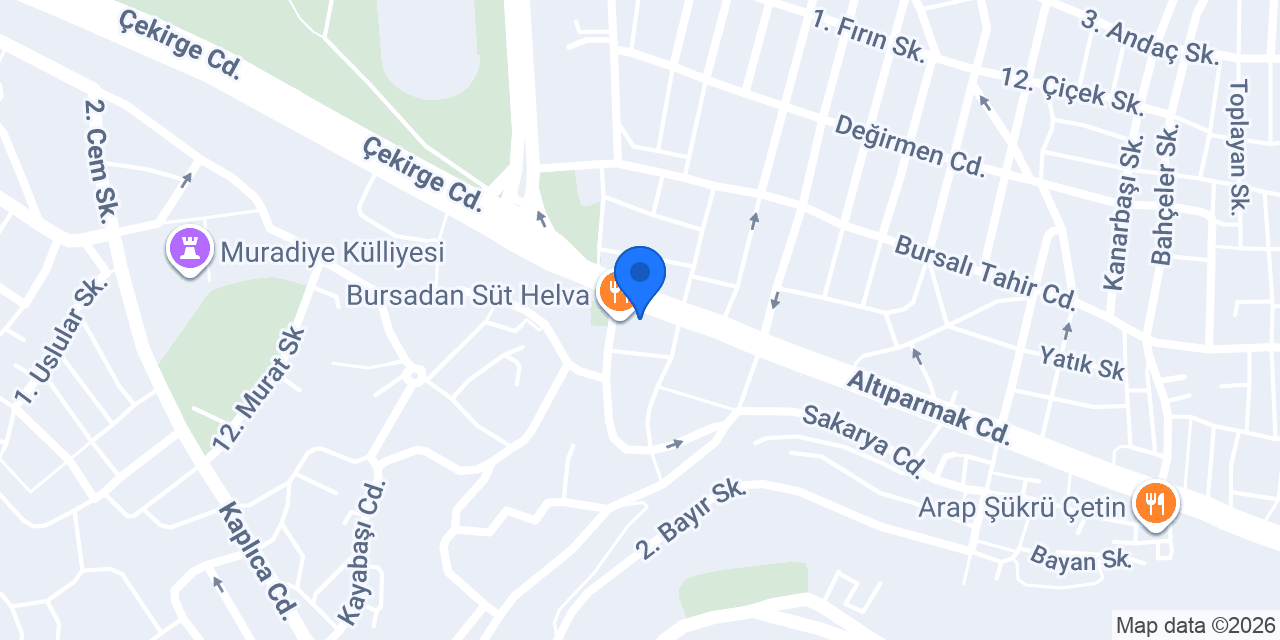 cadde optik konumu