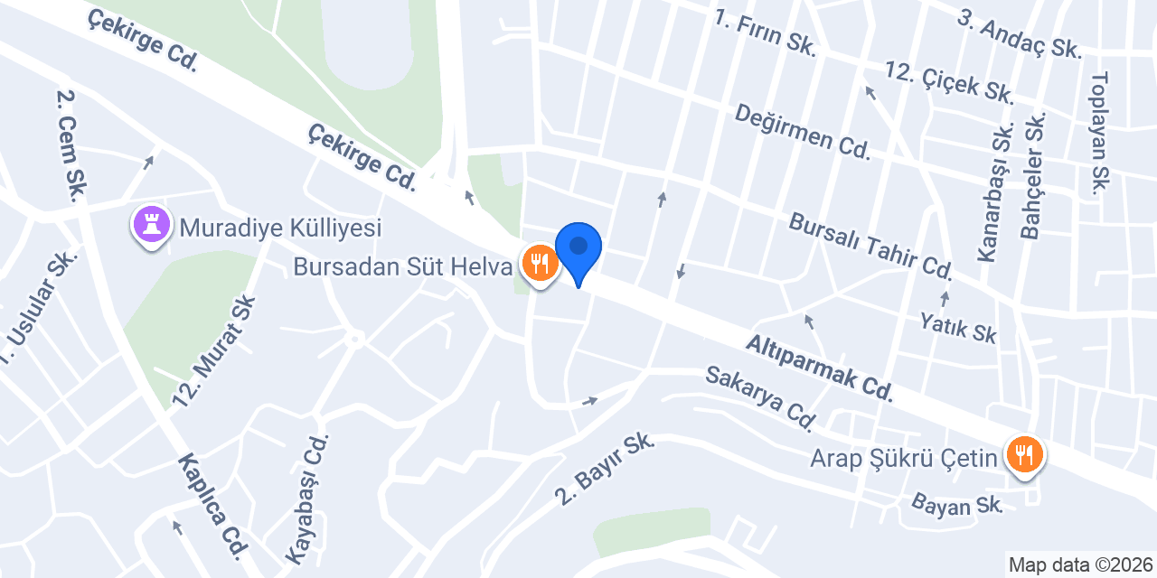 Ergün Optik konumu