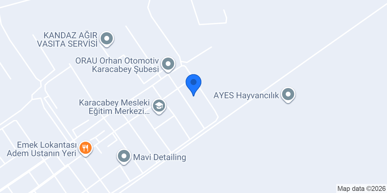 BEGİNOKS GIDA MAKİNALARI İMALAT VE TASARIMI konumu