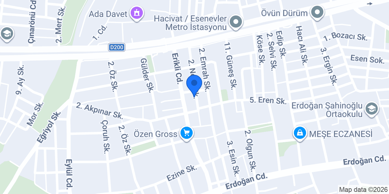 Arı Sürücü Kursu konumu