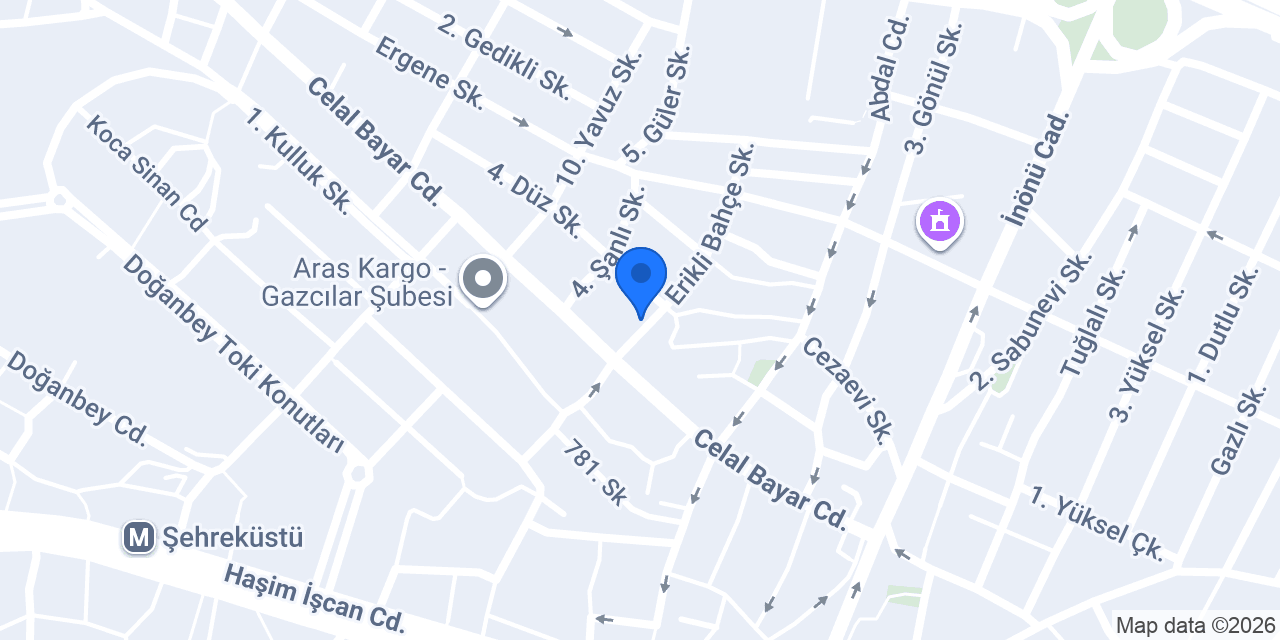 Balcı Elektrik konumu