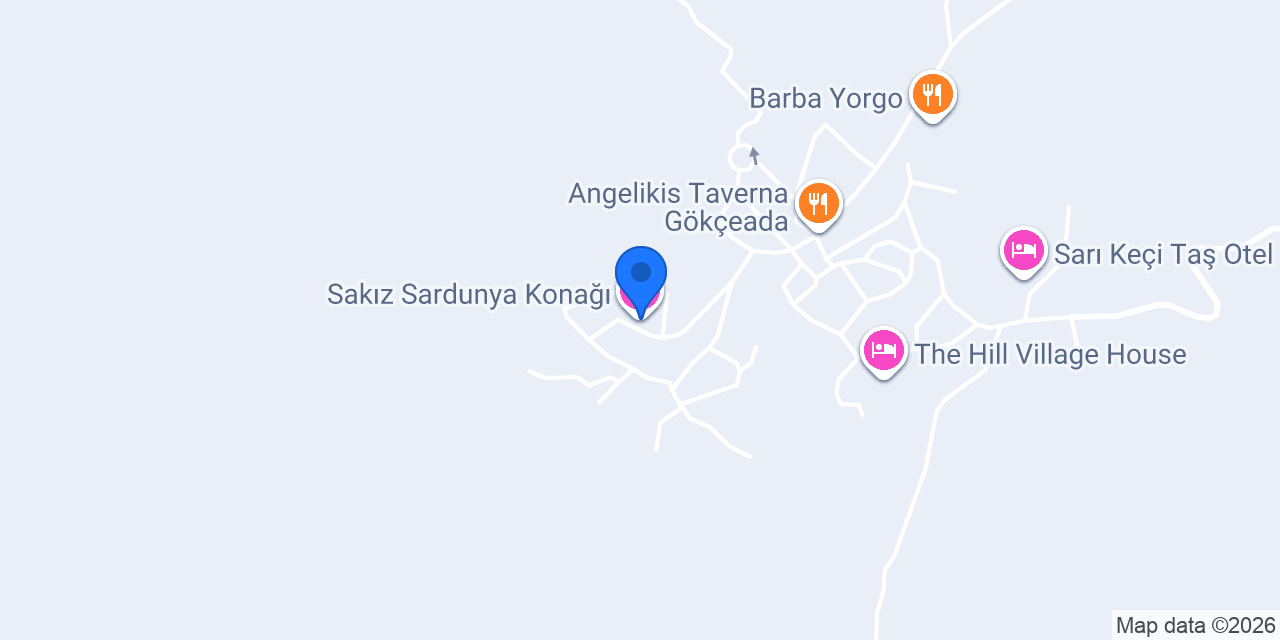 Sakız Sardunya Konağı konumu