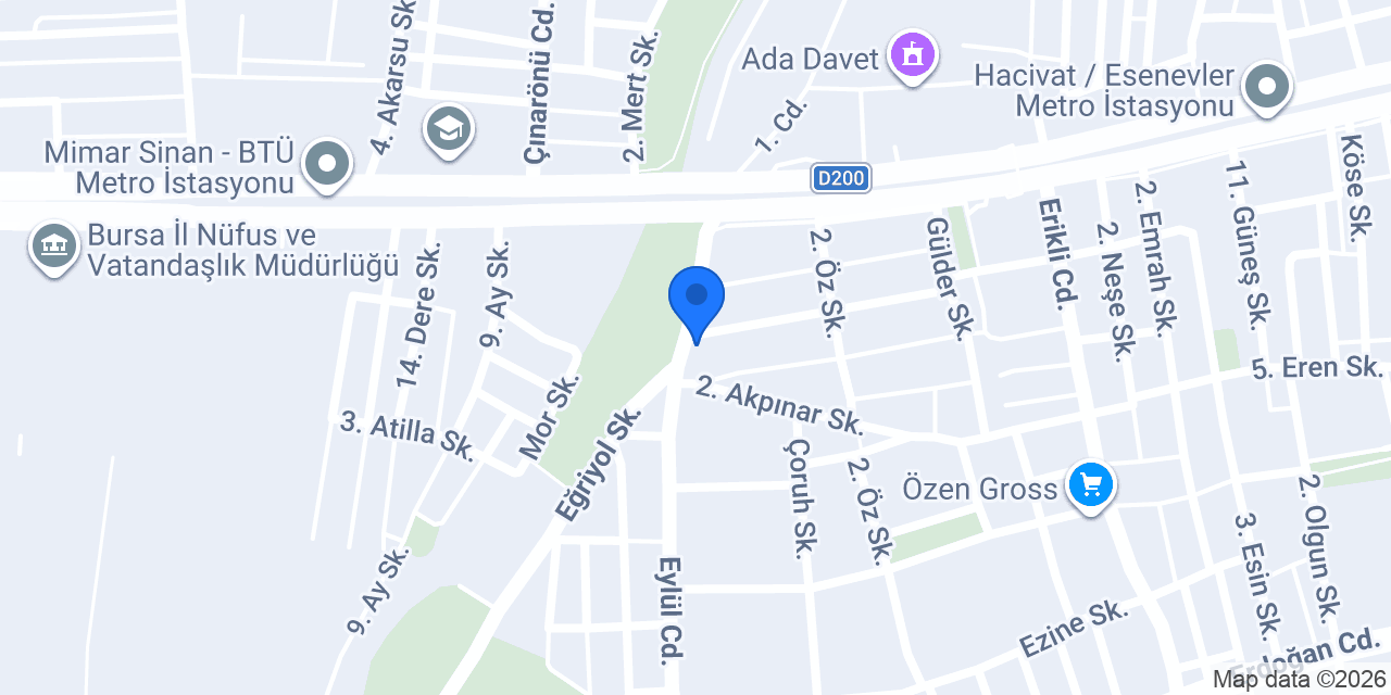 ÖZTÜRK OTOMOTİV konumu