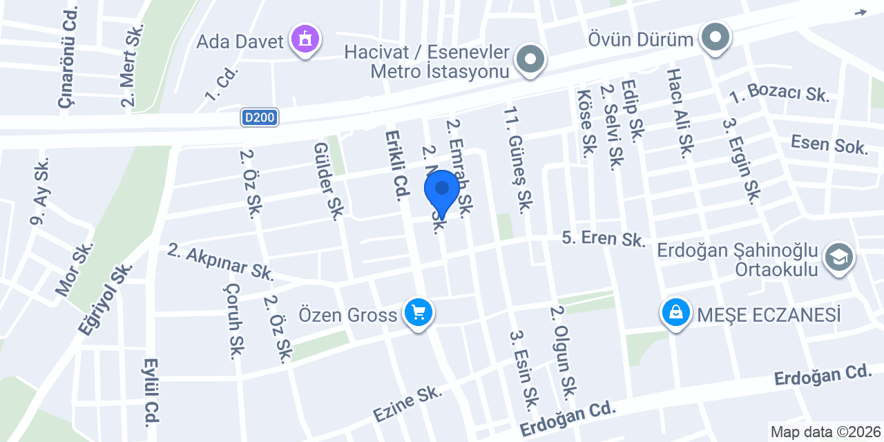 Engin erkek kuaförü konumu
