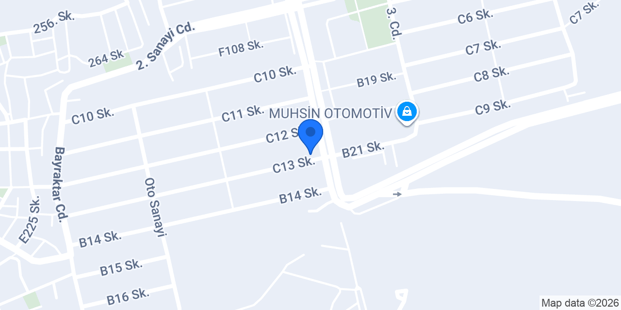 Avcı Otomotiv konumu