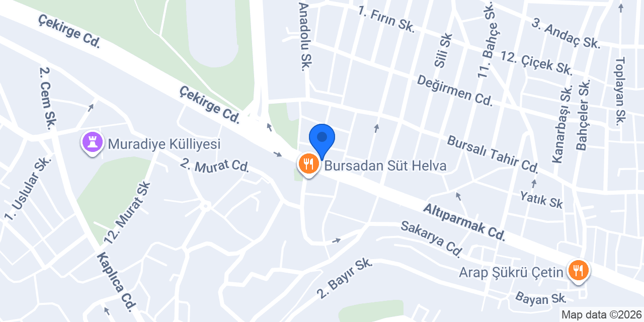 Altıparmak Emlak konumu