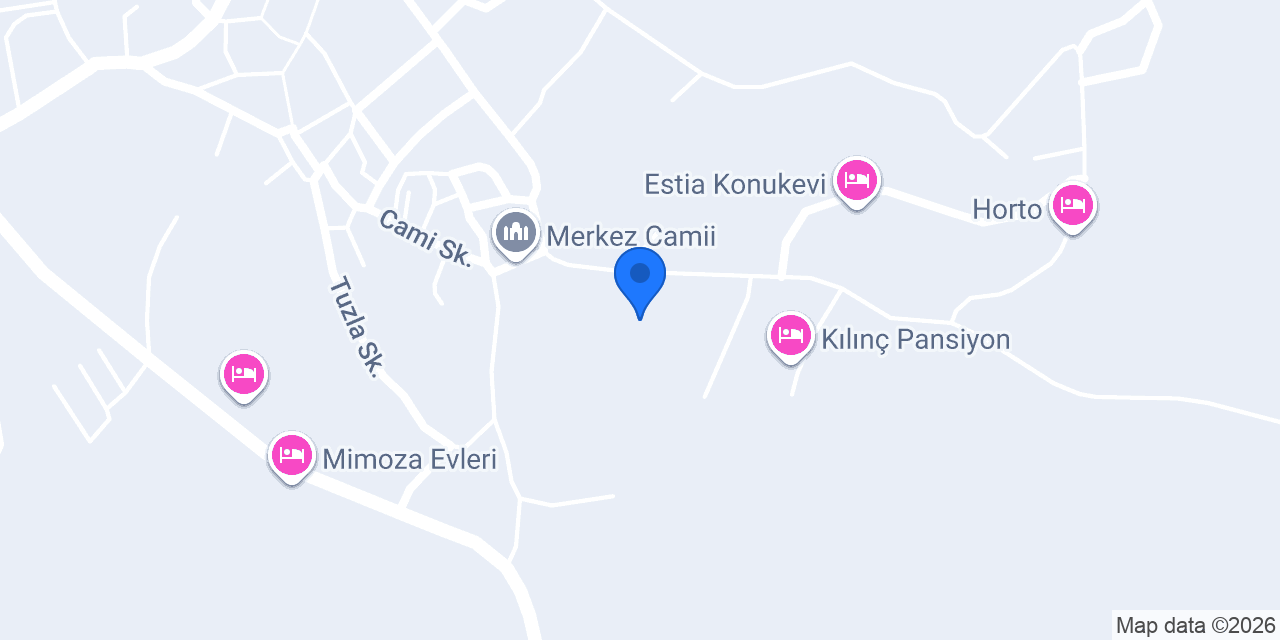 Köşk Hotel - Gökçeada konumu