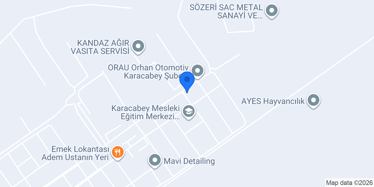 M.Çınar Taşımacılık konumu