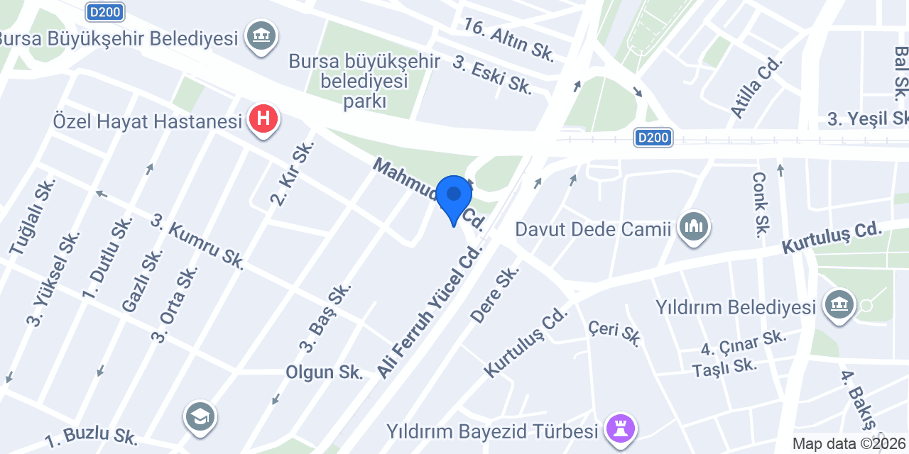 YALIN HUKUK BÜROSU konumu