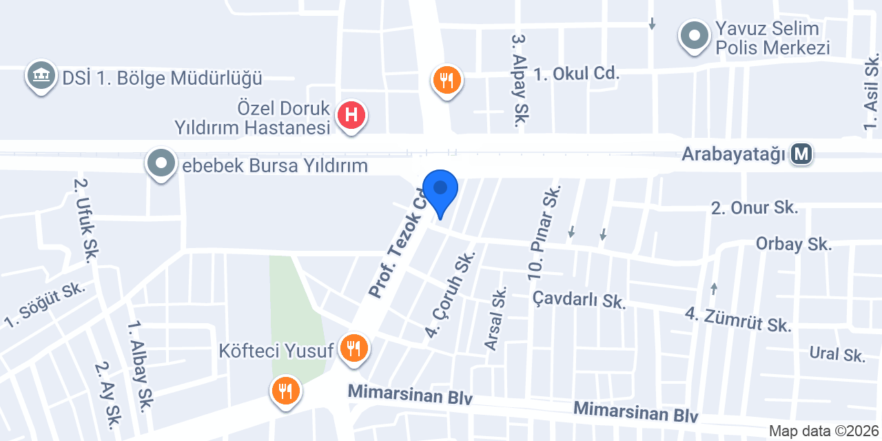 Güler Optik konumu
