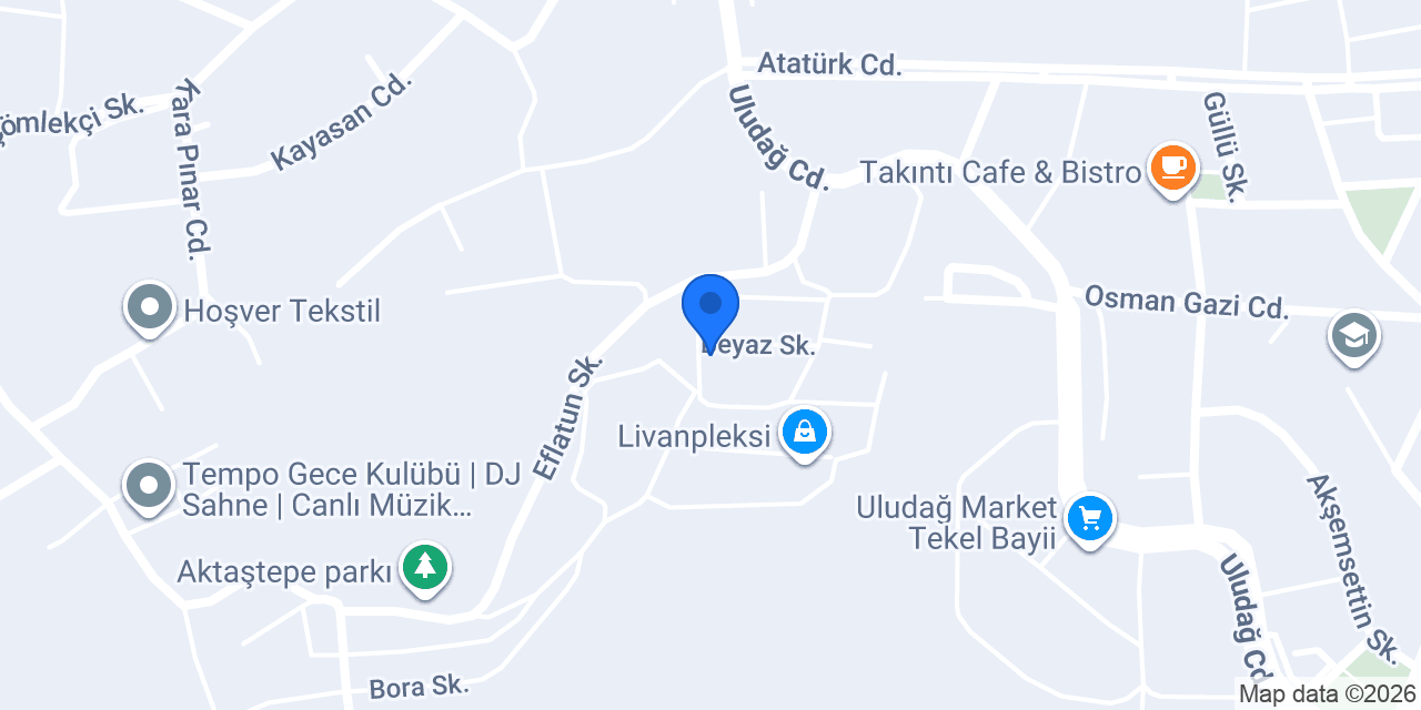 Levent Oto Elektrik konumu