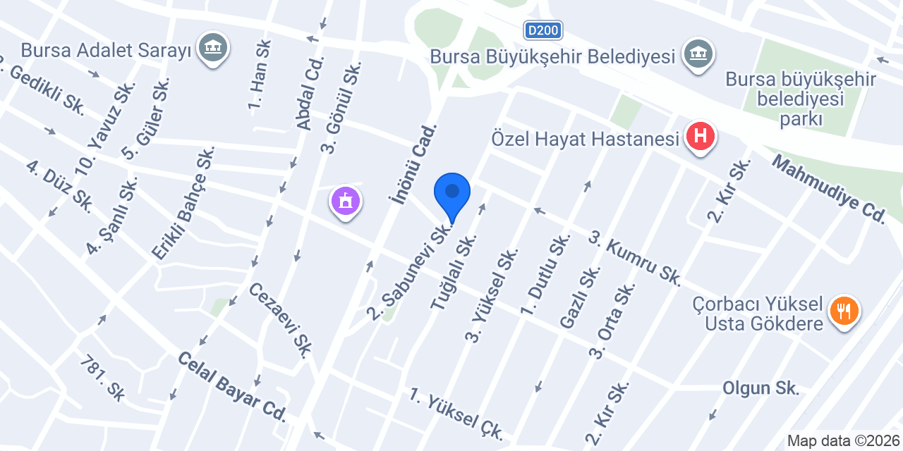 AS Hukuk bürosu konumu